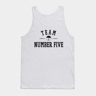 TEAM NUMBER FIVE THE UMBRELLA ACADEMY Tank Top